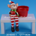 High quality Christmas house ceramic flower pots wholesale
